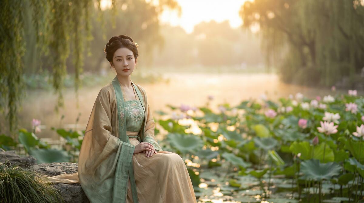 探花视频-古风汉服写真视频拍摄